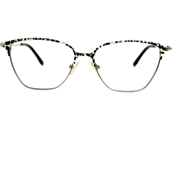 BCBGMAXAZRIA Henley‎ Black Pattern Eyeglasses Frame 54-15-135mm H16749